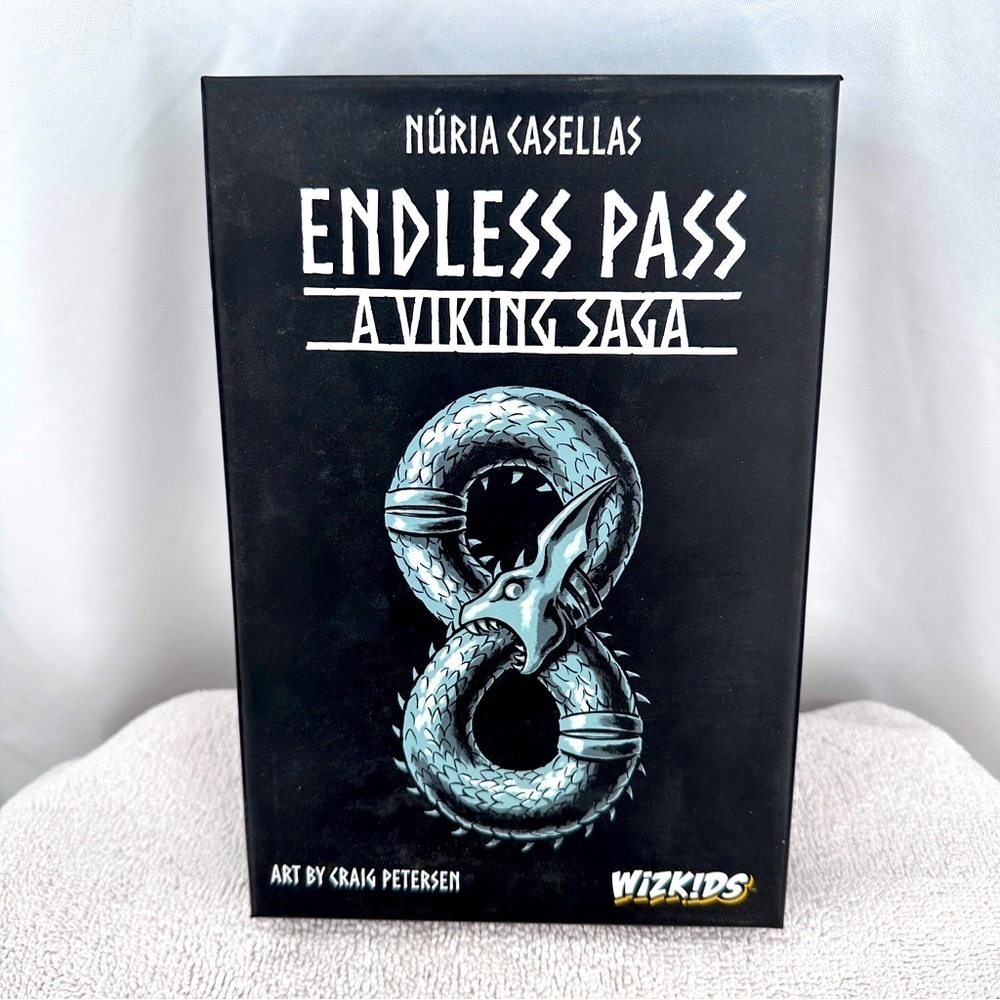 WizKids Endless Pass‎ A Viking Saga Kids OS Black Board Game Strategy Card Game